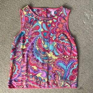 Lilly Pulitzer Sleeveless Blouse Size Small